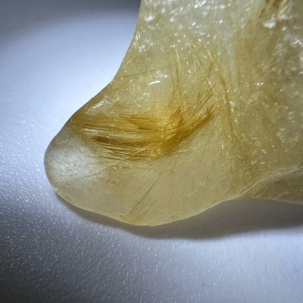 Golden Rutilated Quartz‎ Crystal Freeform - Picture 9 of 14